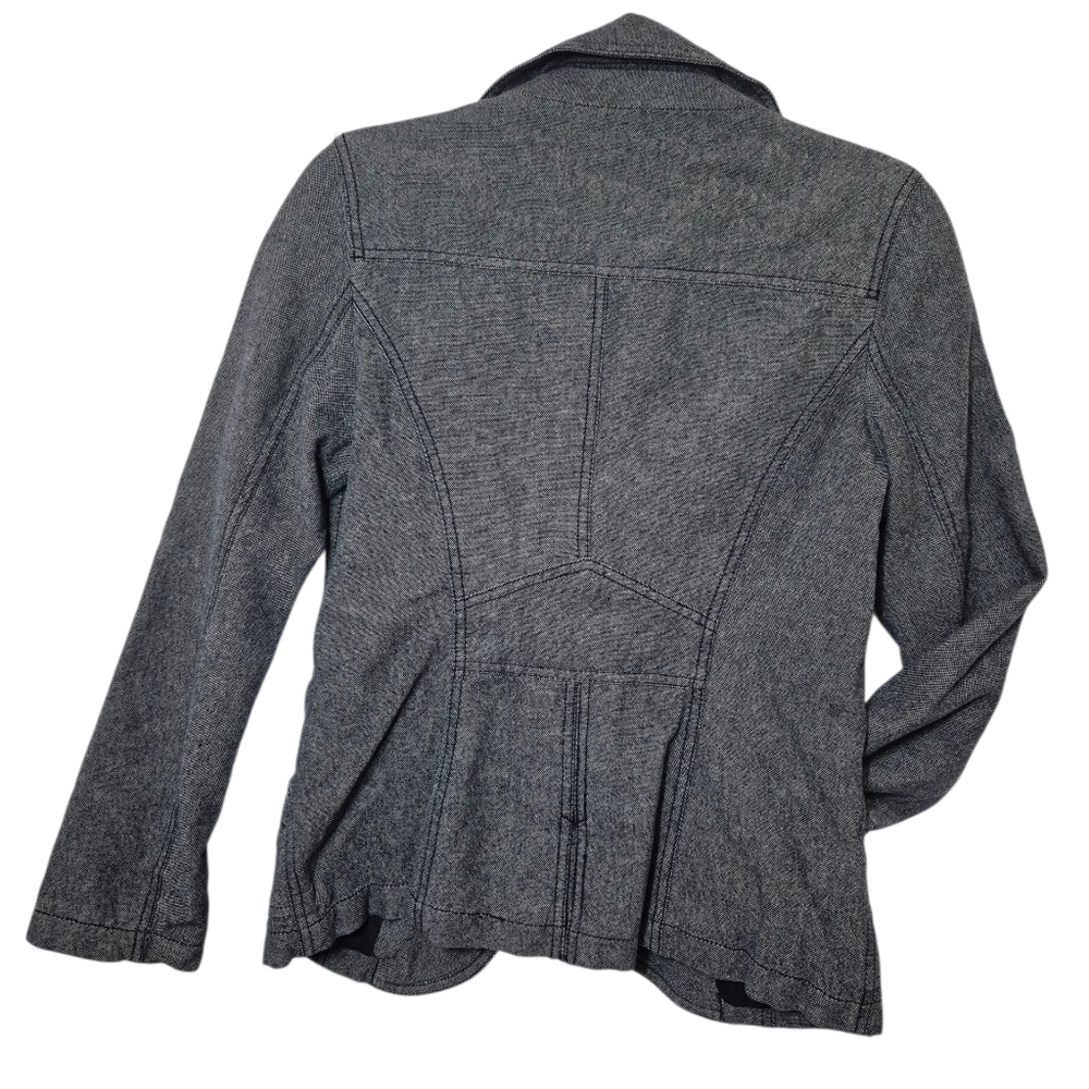 "Vintage Esprit" 100% cotton EDC  Charcol Grey Jean Jacket NWOT - Picture 6 of 8